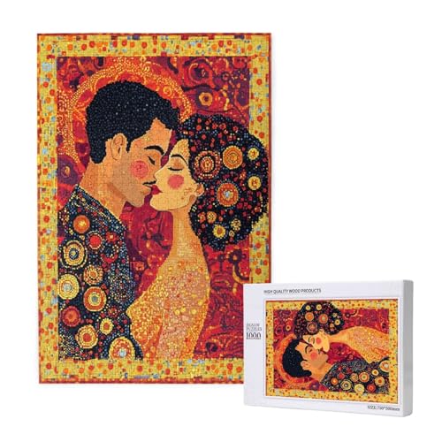 Puzzle 3000 Teile Paar Puzzles für Erwachsene Abstrakt HD Puzzel Anspruchsvolles und Lustig Kreatives Unterhaltungsspiel, DIY Holzpuzzle für Erwachsene Als Feiertage Geschenk fur Frauen M-1288 Puzzle 3000 Teile Paar Puzzles für Erwachsene Abstrakt HD Puzzel Anspruchsvolles und Lustig Kreatives Unterhaltungsspiel, DIY Holzpuzzle für Erwachsene Als Feiertage Geschenk fur Frauen M-1288 von Yeogcohe