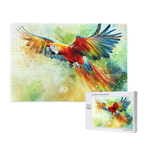 Puzzle 3000 Teile Papagei Puzzles für Erwachsene Tier HD Puzzel Anspruchsvolles und Lustig Kreatives Unterhaltungsspiel, DIY Holzpuzzle für Erwachsene Als Feiertage Deko Geschenk fur Frauen M-527 Puzzle 3000 Teile Papagei Puzzles für Erwachsene Tier HD Puzzel Anspruchsvolles und Lustig Kreatives Unterhaltungsspiel, DIY Holzpuzzle für Erwachsene Als Feiertage Deko Geschenk fur Frauen M-527 von Yeogcohe