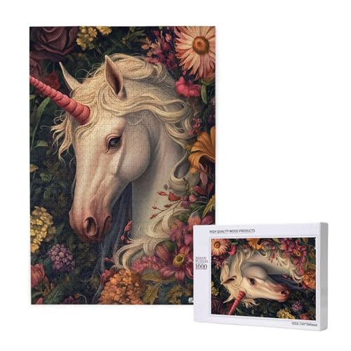 Puzzle 3000 Teile Pferd Puzzles für Erwachsene Tier HD Puzzel Anspruchsvolles und Lustig Kreatives Unterhaltungsspiel, DIY Holzpuzzle für Erwachsene Als Feiertage Deko Geschenk fur Frauen M-1949 von Yeogcohe