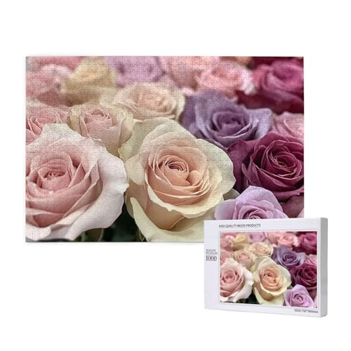 Puzzle 3000 Teile Rose Puzzles für Erwachsene Blume HD Puzzel Anspruchsvolles und Lustig Kreatives Unterhaltungsspiel, DIY Holzpuzzle für Erwachsene Als Feiertage Deko Geschenk fur Frauen M-1077 Puzzle 3000 Teile Rose Puzzles für Erwachsene Blume HD Puzzel Anspruchsvolles und Lustig Kreatives Unterhaltungsspiel, DIY Holzpuzzle für Erwachsene Als Feiertage Deko Geschenk fur Frauen M-1077 von Yeogcohe
