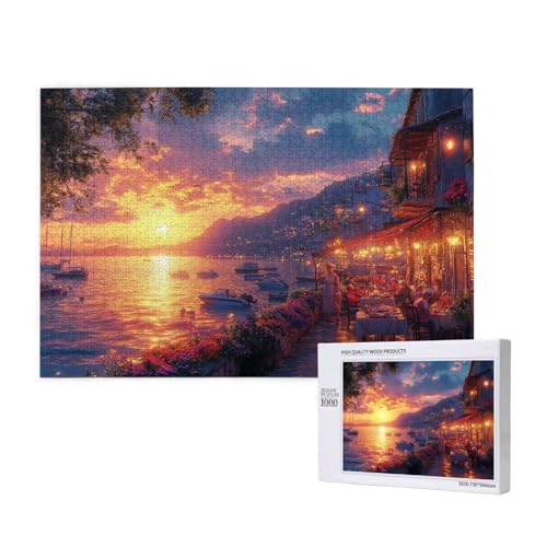 Puzzle 3000 Teile Sonnenuntergang Puzzles für Erwachsene Ozean HD Puzzel Anspruchsvolles und Lustig Kreatives Unterhaltungsspiel, DIY Holzpuzzle für Erwachsene Als Feiertage Geschenk fur Frauen M-930 Puzzle 3000 Teile Sonnenuntergang Puzzles für Erwachsene Ozean HD Puzzel Anspruchsvolles und Lustig Kreatives Unterhaltungsspiel, DIY Holzpuzzle für Erwachsene Als Feiertage Geschenk fur Frauen M-930 von Yeogcohe