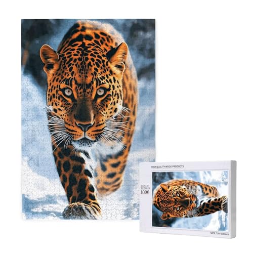 Puzzle 3000 Teile Tier Puzzles für Erwachsene Leopard HD Puzzel Anspruchsvolles und Lustig Kreatives Unterhaltungsspiel, DIY Holzpuzzle für Erwachsene Als Feiertage Deko Geschenk fur Frauen M-1221 Puzzle 3000 Teile Tier Puzzles für Erwachsene Leopard HD Puzzel Anspruchsvolles und Lustig Kreatives Unterhaltungsspiel, DIY Holzpuzzle für Erwachsene Als Feiertage Deko Geschenk fur Frauen M-1221 von Yeogcohe