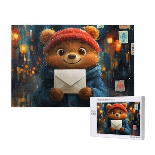 Puzzle 3000 Teile Tier Puzzles für Erwachsene Tragen HD Puzzel Anspruchsvolles und Lustig Kreatives Unterhaltungsspiel, DIY Holzpuzzle für Erwachsene Als Feiertage Deko Geschenk fur Frauen M-906 von Yeogcohe