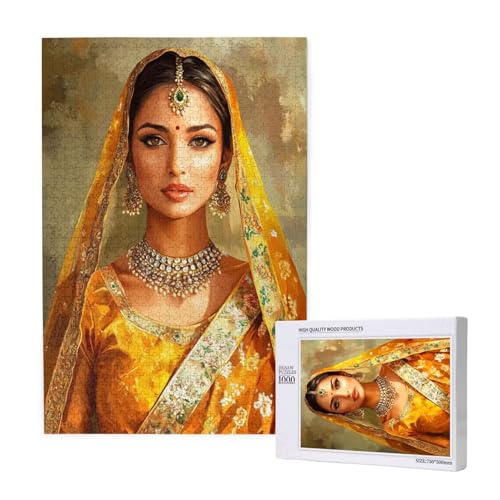 Puzzle 500 Teile Frau Puzzles für Erwachsene Indien HD Puzzel Anspruchsvolles und Lustig Kreatives Unterhaltungsspiel, DIY Holzpuzzle für Erwachsene Als Feiertage Deko Geschenk fur Frauen M-1140 Puzzle 500 Teile Frau Puzzles für Erwachsene Indien HD Puzzel Anspruchsvolles und Lustig Kreatives Unterhaltungsspiel, DIY Holzpuzzle für Erwachsene Als Feiertage Deko Geschenk fur Frauen M-1140 von Yeogcohe