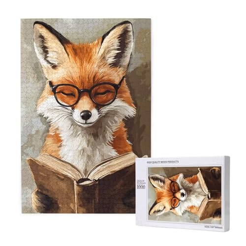 Puzzle 500 Teile Fuchs Puzzles für Erwachsene Tier HD Puzzel Anspruchsvolles und Lustig Kreatives Unterhaltungsspiel, DIY Holzpuzzle für Erwachsene Als Feiertage Zimmer Deko Geschenk fur Frauen M-1352 Puzzle 500 Teile Fuchs Puzzles für Erwachsene Tier HD Puzzel Anspruchsvolles und Lustig Kreatives Unterhaltungsspiel, DIY Holzpuzzle für Erwachsene Als Feiertage Zimmer Deko Geschenk fur Frauen M-1352 von Yeogcohe