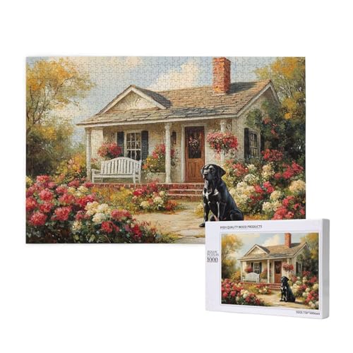 Puzzle 500 Teile Herbst Puzzles für Erwachsene Hund HD Puzzel Anspruchsvolles und Lustig Kreatives Unterhaltungsspiel, DIY Holzpuzzle für Erwachsene Als Feiertage Zimmer Deko Geschenk fur Frauen M-920 Puzzle 500 Teile Herbst Puzzles für Erwachsene Hund HD Puzzel Anspruchsvolles und Lustig Kreatives Unterhaltungsspiel, DIY Holzpuzzle für Erwachsene Als Feiertage Zimmer Deko Geschenk fur Frauen M-920 von Yeogcohe
