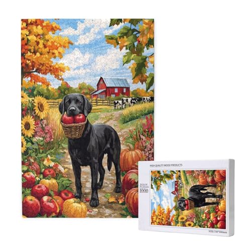 Puzzle 500 Teile Hund Puzzles für Erwachsene Erntedankfest HD Puzzel Anspruchsvolles und Lustig Kreatives Unterhaltungsspiel, DIY Holzpuzzle für Erwachsene Als Feiertage Geschenk fur Frauen M-1145 Puzzle 500 Teile Hund Puzzles für Erwachsene Erntedankfest HD Puzzel Anspruchsvolles und Lustig Kreatives Unterhaltungsspiel, DIY Holzpuzzle für Erwachsene Als Feiertage Geschenk fur Frauen M-1145 von Yeogcohe