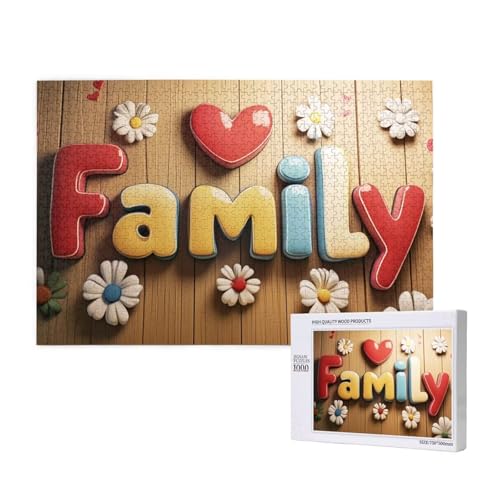 Puzzle 500 Teile Liebe Puzzles für Erwachsene Familie HD Puzzel Anspruchsvolles und Lustig Kreatives Unterhaltungsspiel, DIY Holzpuzzle für Erwachsene Als Feiertage Deko Geschenk fur Frauen M-645 Puzzle 500 Teile Liebe Puzzles für Erwachsene Familie HD Puzzel Anspruchsvolles und Lustig Kreatives Unterhaltungsspiel, DIY Holzpuzzle für Erwachsene Als Feiertage Deko Geschenk fur Frauen M-645 von Yeogcohe