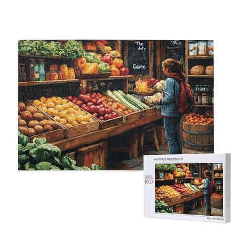 Puzzle 500 Teile Obst Puzzles für Erwachsene Geschäft HD Puzzel Anspruchsvolles und Lustig Kreatives Unterhaltungsspiel, DIY Holzpuzzle für Erwachsene Als Feiertage Deko Geschenk fur Frauen M-759 Puzzle 500 Teile Obst Puzzles für Erwachsene Geschäft HD Puzzel Anspruchsvolles und Lustig Kreatives Unterhaltungsspiel, DIY Holzpuzzle für Erwachsene Als Feiertage Deko Geschenk fur Frauen M-759 von Yeogcohe