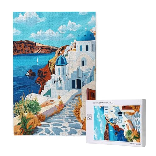 Puzzle 500 Teile Ozean Puzzles für Erwachsene Landschaft HD Puzzel Anspruchsvolles und Lustig Kreatives Unterhaltungsspiel, DIY Holzpuzzle für Erwachsene Als Feiertage Geschenk fur Frauen M-1811 von Yeogcohe