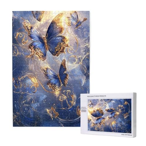 Puzzle 500 Teile Tier Puzzles für Erwachsene Schmetterling HD Puzzel Anspruchsvolles und Lustig Kreatives Unterhaltungsspiel, DIY Holzpuzzle für Erwachsene Als Feiertage Geschenk fur Frauen M-1923 Puzzle 500 Teile Tier Puzzles für Erwachsene Schmetterling HD Puzzel Anspruchsvolles und Lustig Kreatives Unterhaltungsspiel, DIY Holzpuzzle für Erwachsene Als Feiertage Geschenk fur Frauen M-1923 von Yeogcohe