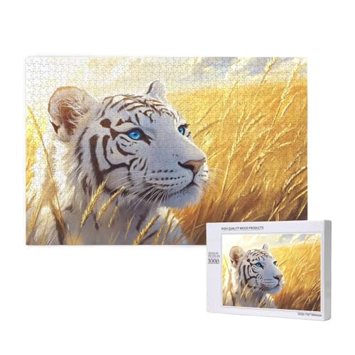 Puzzle 500 Teile Tiger Puzzles für Erwachsene Tier HD Puzzel Anspruchsvolles und Lustig Kreatives Unterhaltungsspiel, DIY Holzpuzzle für Erwachsene Als Feiertage Zimmer Deko Geschenk fur Frauen M-1018 Puzzle 500 Teile Tiger Puzzles für Erwachsene Tier HD Puzzel Anspruchsvolles und Lustig Kreatives Unterhaltungsspiel, DIY Holzpuzzle für Erwachsene Als Feiertage Zimmer Deko Geschenk fur Frauen M-1018 von Yeogcohe