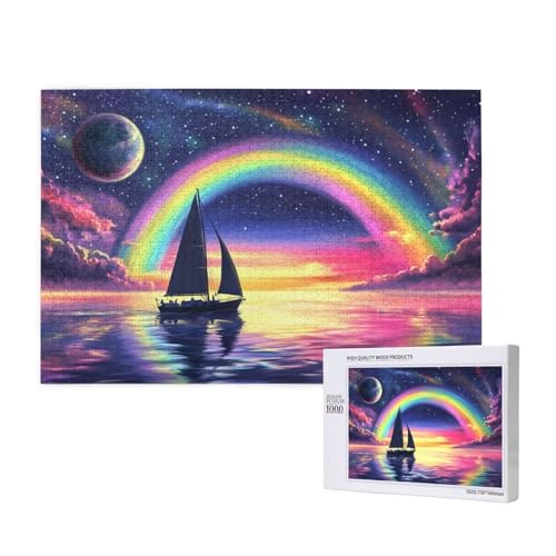 Puzzle 5000 Teile Boot Puzzles für Erwachsene Ozean HD Puzzel Anspruchsvolles und Lustig Kreatives Unterhaltungsspiel, DIY Holzpuzzle für Erwachsene Als Feiertage Deko Geschenk fur Frauen M-1068 von Yeogcohe
