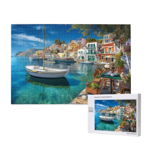 Puzzle 5000 Teile Boot Puzzles für Erwachsene Ozean HD Puzzel Anspruchsvolles und Lustig Kreatives Unterhaltungsspiel, DIY Holzpuzzle für Erwachsene Als Feiertage Zimmer Deko Geschenk fur Frauen M-110 Puzzle 5000 Teile Boot Puzzles für Erwachsene Ozean HD Puzzel Anspruchsvolles und Lustig Kreatives Unterhaltungsspiel, DIY Holzpuzzle für Erwachsene Als Feiertage Zimmer Deko Geschenk fur Frauen M-110 von Yeogcohe