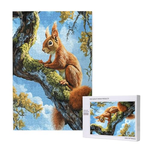 Puzzle 5000 Teile Eichhörnchen Puzzles für Erwachsene Tier HD Puzzel Anspruchsvolles und Lustig Kreatives Unterhaltungsspiel, DIY Holzpuzzle für Erwachsene Als Feiertage Geschenk fur Frauen M-1333 Puzzle 5000 Teile Eichhörnchen Puzzles für Erwachsene Tier HD Puzzel Anspruchsvolles und Lustig Kreatives Unterhaltungsspiel, DIY Holzpuzzle für Erwachsene Als Feiertage Geschenk fur Frauen M-1333 von Yeogcohe