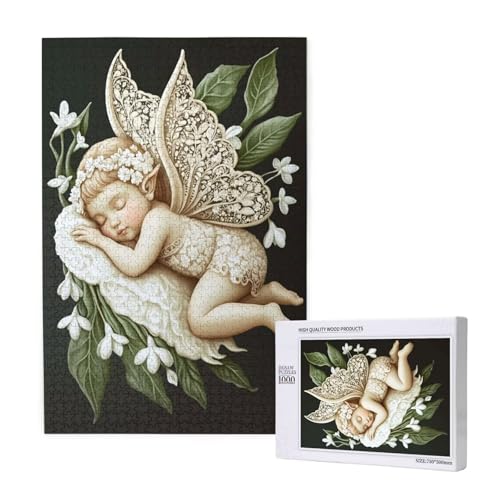 Puzzle 5000 Teile Engel Puzzles für Erwachsene Elf HD Puzzel Anspruchsvolles und Lustig Kreatives Unterhaltungsspiel, DIY Holzpuzzle für Erwachsene Als Feiertage Zimmer Deko Geschenk fur Frauen M-1199 von Yeogcohe
