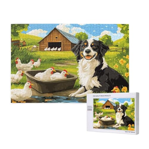 Puzzle 5000 Teile Hund Puzzles für Erwachsene Hahn HD Puzzel Anspruchsvolles und Lustig Kreatives Unterhaltungsspiel, DIY Holzpuzzle für Erwachsene Als Feiertage Zimmer Deko Geschenk fur Frauen M-479 Puzzle 5000 Teile Hund Puzzles für Erwachsene Hahn HD Puzzel Anspruchsvolles und Lustig Kreatives Unterhaltungsspiel, DIY Holzpuzzle für Erwachsene Als Feiertage Zimmer Deko Geschenk fur Frauen M-479 von Yeogcohe