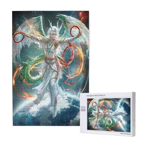 Puzzle 5000 Teile Japan Puzzles für Erwachsene Flügel HD Puzzel Anspruchsvolles und Lustig Kreatives Unterhaltungsspiel, DIY Holzpuzzle für Erwachsene Als Feiertage Deko Geschenk fur Frauen M-1292 von Yeogcohe