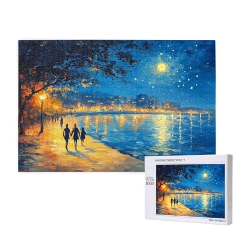 Puzzle 5000 Teile Mond Puzzles für Erwachsene Strand HD Puzzel Anspruchsvolles und Lustig Kreatives Unterhaltungsspiel, DIY Holzpuzzle für Erwachsene Als Feiertage Zimmer Deko Geschenk fur Frauen M-28 Puzzle 5000 Teile Mond Puzzles für Erwachsene Strand HD Puzzel Anspruchsvolles und Lustig Kreatives Unterhaltungsspiel, DIY Holzpuzzle für Erwachsene Als Feiertage Zimmer Deko Geschenk fur Frauen M-28 von Yeogcohe