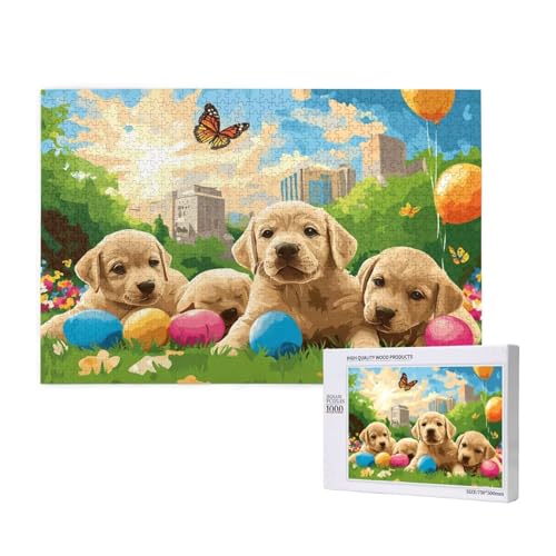 Puzzle 5000 Teile Ostern Puzzles für Erwachsene Hund HD Puzzel Anspruchsvolles und Lustig Kreatives Unterhaltungsspiel, DIY Holzpuzzle für Erwachsene Als Feiertage Deko Geschenk fur Frauen M-555 Puzzle 5000 Teile Ostern Puzzles für Erwachsene Hund HD Puzzel Anspruchsvolles und Lustig Kreatives Unterhaltungsspiel, DIY Holzpuzzle für Erwachsene Als Feiertage Deko Geschenk fur Frauen M-555 von Yeogcohe