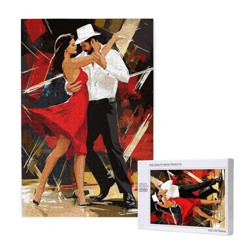 Puzzle 5000 Teile Paar Puzzles für Erwachsene Mode HD Puzzel Anspruchsvolles und Lustig Kreatives Unterhaltungsspiel, DIY Holzpuzzle für Erwachsene Als Feiertage Zimmer Deko Geschenk fur Frauen M-1638 von Yeogcohe