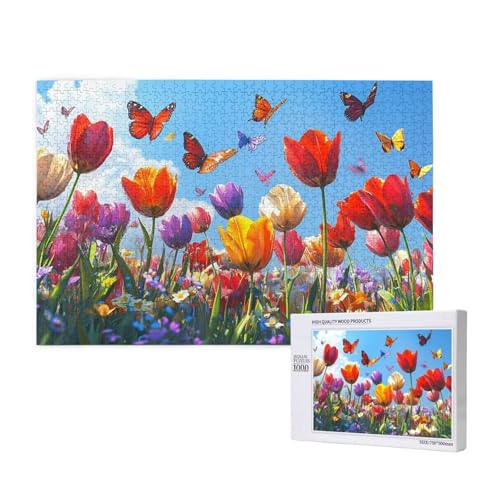 Puzzle 5000 Teile Schmetterling Puzzles für Erwachsene Blume HD Puzzel Anspruchsvolles und Lustig Kreatives Unterhaltungsspiel, DIY Holzpuzzle für Erwachsene Als Feiertage Geschenk fur Frauen M-123 Puzzle 5000 Teile Schmetterling Puzzles für Erwachsene Blume HD Puzzel Anspruchsvolles und Lustig Kreatives Unterhaltungsspiel, DIY Holzpuzzle für Erwachsene Als Feiertage Geschenk fur Frauen M-123 von Yeogcohe