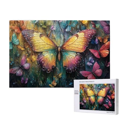 Puzzle 5000 Teile Schmetterling Puzzles für Erwachsene Tier HD Puzzel Anspruchsvolles und Lustig Kreatives Unterhaltungsspiel, DIY Holzpuzzle für Erwachsene Als Feiertage Geschenk fur Frauen M-963 Puzzle 5000 Teile Schmetterling Puzzles für Erwachsene Tier HD Puzzel Anspruchsvolles und Lustig Kreatives Unterhaltungsspiel, DIY Holzpuzzle für Erwachsene Als Feiertage Geschenk fur Frauen M-963 von Yeogcohe