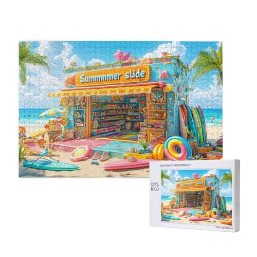 Puzzle 5000 Teile Strand Puzzles für Erwachsene Sommer HD Puzzel Anspruchsvolles und Lustig Kreatives Unterhaltungsspiel, DIY Holzpuzzle für Erwachsene Als Feiertage Deko Geschenk fur Frauen M-135 Puzzle 5000 Teile Strand Puzzles für Erwachsene Sommer HD Puzzel Anspruchsvolles und Lustig Kreatives Unterhaltungsspiel, DIY Holzpuzzle für Erwachsene Als Feiertage Deko Geschenk fur Frauen M-135 von Yeogcohe