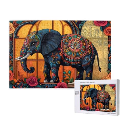 Puzzle 5000 Teile Tier Puzzles für Erwachsene Elefant HD Puzzel Anspruchsvolles und Lustig Kreatives Unterhaltungsspiel, DIY Holzpuzzle für Erwachsene Als Feiertage Deko Geschenk fur Frauen M-72 Puzzle 5000 Teile Tier Puzzles für Erwachsene Elefant HD Puzzel Anspruchsvolles und Lustig Kreatives Unterhaltungsspiel, DIY Holzpuzzle für Erwachsene Als Feiertage Deko Geschenk fur Frauen M-72 von Yeogcohe