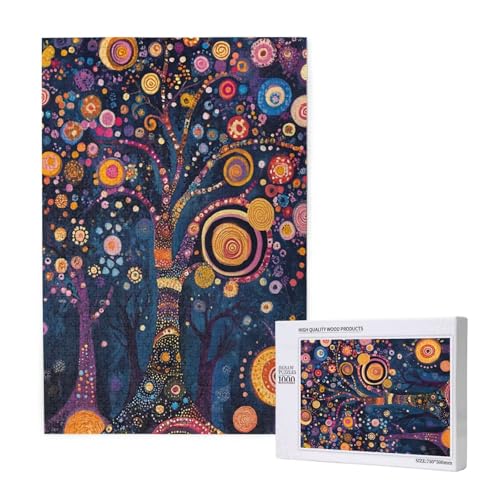 Puzzle Abstrakt,Puzzle 1000 Teile Baum Holzpuzzle Erwachsene mit Geschenkbox und Poster,Schwieriges,Unterhaltsames,Herausforderndes,Geeignet für Anfänger ab 14 Jahren,Geschenke für Frauen M-1784 Puzzle Abstrakt,Puzzle 1000 Teile Baum Holzpuzzle Erwachsene mit Geschenkbox und Poster,Schwieriges,Unterhaltsames,Herausforderndes,Geeignet für Anfänger ab 14 Jahren,Geschenke für Frauen M-1784 von Yeogcohe