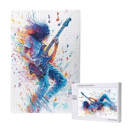 Puzzle Abstrakt,Puzzle 1000 Teile Gitarre Holzpuzzle Erwachsene mit Geschenkbox,Schwieriges,Unterhaltsames,Herausforderndes,Geeignet für Anfänger ab 14 Jahren,Geschenke für Männer/Frauen M-1821 Puzzle Abstrakt,Puzzle 1000 Teile Gitarre Holzpuzzle Erwachsene mit Geschenkbox,Schwieriges,Unterhaltsames,Herausforderndes,Geeignet für Anfänger ab 14 Jahren,Geschenke für Männer/Frauen M-1821 von Yeogcohe