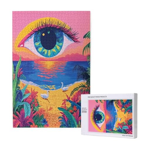Puzzle Abstrakt,Puzzle 2000 Teile Auge Holzpuzzle Erwachsene mit Geschenkbox und Poster,Schwieriges,Unterhaltsames,Herausforderndes,Geeignet für Anfänger ab 14 Jahren,Geschenke für Frauen M-1406 Puzzle Abstrakt,Puzzle 2000 Teile Auge Holzpuzzle Erwachsene mit Geschenkbox und Poster,Schwieriges,Unterhaltsames,Herausforderndes,Geeignet für Anfänger ab 14 Jahren,Geschenke für Frauen M-1406 von Yeogcohe