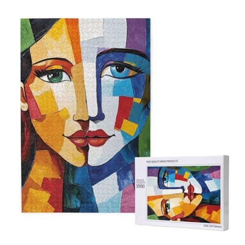 Puzzle Abstrakt,Puzzle 6000 Teile Frau Holzpuzzle Erwachsene mit Geschenkbox und Poster,Schwieriges,Unterhaltsames,Herausforderndes,Geeignet für Anfänger ab 14 Jahren,Geschenke für Frauen M-1263 Puzzle Abstrakt,Puzzle 6000 Teile Frau Holzpuzzle Erwachsene mit Geschenkbox und Poster,Schwieriges,Unterhaltsames,Herausforderndes,Geeignet für Anfänger ab 14 Jahren,Geschenke für Frauen M-1263 von Yeogcohe