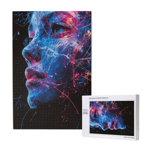 Puzzle Abstrakt,Puzzle 6000 Teile Frau Holzpuzzle Erwachsene mit Geschenkbox und Poster,Schwieriges,Unterhaltsames,Herausforderndes,Geeignet für Anfänger ab 14 Jahren,Geschenke für Frauen M-1766 Puzzle Abstrakt,Puzzle 6000 Teile Frau Holzpuzzle Erwachsene mit Geschenkbox und Poster,Schwieriges,Unterhaltsames,Herausforderndes,Geeignet für Anfänger ab 14 Jahren,Geschenke für Frauen M-1766 von Yeogcohe