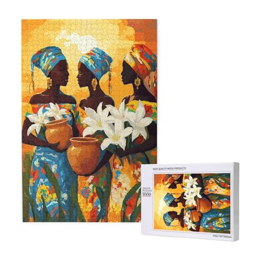 Puzzle Afrika,Puzzle 300 Teile Frau Holzpuzzle Erwachsene mit Geschenkbox und Poster,Schwieriges,Unterhaltsames,Herausforderndes,Geeignet für Anfänger ab 14 Jahren,Geschenke für Männer/Frauen M-1149 Puzzle Afrika,Puzzle 300 Teile Frau Holzpuzzle Erwachsene mit Geschenkbox und Poster,Schwieriges,Unterhaltsames,Herausforderndes,Geeignet für Anfänger ab 14 Jahren,Geschenke für Männer/Frauen M-1149 von Yeogcohe