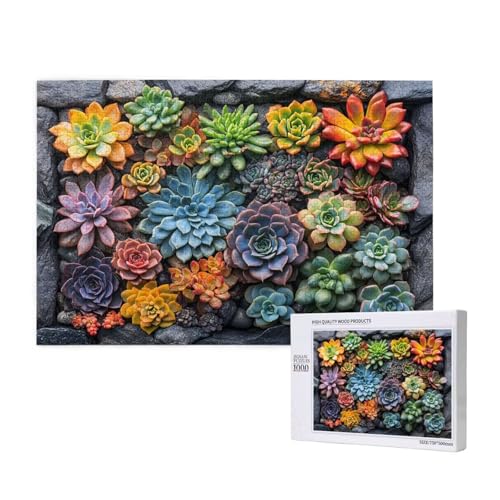 Puzzle Anlage,Puzzle 2000 Teile Blume Holzpuzzle Erwachsene mit Geschenkbox und Poster,Schwieriges,Unterhaltsames,Herausforderndes,Geeignet für Anfänger ab 14 Jahren,Geschenke für Männer/Frauen M-904 von Yeogcohe