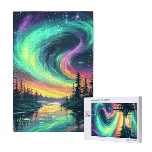 Puzzle Aurora,Puzzle 2000 Teile Landschaft Holzpuzzle Erwachsene mit Geschenkbox,Schwieriges,Unterhaltsames,Herausforderndes,Geeignet für Anfänger ab 14 Jahren,Geschenke für Männer/Frauen M-1969 Puzzle Aurora,Puzzle 2000 Teile Landschaft Holzpuzzle Erwachsene mit Geschenkbox,Schwieriges,Unterhaltsames,Herausforderndes,Geeignet für Anfänger ab 14 Jahren,Geschenke für Männer/Frauen M-1969 von Yeogcohe