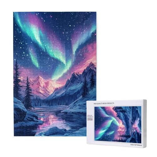 Puzzle Aurora,Puzzle 4000 Teile Schneeberg Holzpuzzle Erwachsene mit Geschenkbox,Schwieriges,Unterhaltsames,Herausforderndes,Geeignet für Anfänger ab 14 Jahren,Geschenke für Männer/Frauen M-1671 Puzzle Aurora,Puzzle 4000 Teile Schneeberg Holzpuzzle Erwachsene mit Geschenkbox,Schwieriges,Unterhaltsames,Herausforderndes,Geeignet für Anfänger ab 14 Jahren,Geschenke für Männer/Frauen M-1671 von Yeogcohe