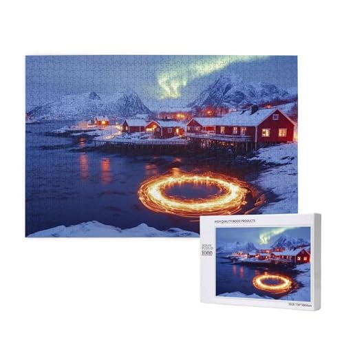 Puzzle Aurora,Puzzle 6000 Teile Schneeszene Holzpuzzle Erwachsene mit Geschenkbox,Schwieriges,Unterhaltsames,Herausforderndes,Geeignet für Anfänger ab 14 Jahren,Geschenke für Männer/Frauen M-31 Puzzle Aurora,Puzzle 6000 Teile Schneeszene Holzpuzzle Erwachsene mit Geschenkbox,Schwieriges,Unterhaltsames,Herausforderndes,Geeignet für Anfänger ab 14 Jahren,Geschenke für Männer/Frauen M-31 von Yeogcohe