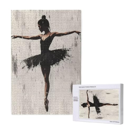 Puzzle Ballett,Puzzle 4000 Teile Frau Holzpuzzle Erwachsene mit Geschenkbox und Poster,Schwieriges,Unterhaltsames,Herausforderndes,Geeignet für Anfänger ab 14 Jahren,Geschenke für Männer/Frauen M-1623 Puzzle Ballett,Puzzle 4000 Teile Frau Holzpuzzle Erwachsene mit Geschenkbox und Poster,Schwieriges,Unterhaltsames,Herausforderndes,Geeignet für Anfänger ab 14 Jahren,Geschenke für Männer/Frauen M-1623 von Yeogcohe