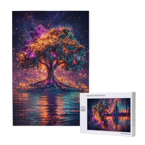 Puzzle Baum,Puzzle 1000 Teile Sternenhimmel Holzpuzzle Erwachsene mit Geschenkbox,Schwieriges,Unterhaltsames,Herausforderndes,Geeignet für Anfänger ab 14 Jahren,Geschenke für Männer/Frauen M-1957 Puzzle Baum,Puzzle 1000 Teile Sternenhimmel Holzpuzzle Erwachsene mit Geschenkbox,Schwieriges,Unterhaltsames,Herausforderndes,Geeignet für Anfänger ab 14 Jahren,Geschenke für Männer/Frauen M-1957 von Yeogcohe