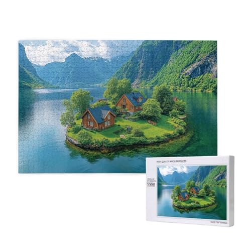 Puzzle Berg,Puzzle 2000 Teile Landschaft Holzpuzzle Erwachsene mit Geschenkbox und Poster,Schwieriges,Unterhaltsames,Herausforderndes,Geeignet für Anfänger ab 14 Jahren,Geschenke für Frauen M-830 Puzzle Berg,Puzzle 2000 Teile Landschaft Holzpuzzle Erwachsene mit Geschenkbox und Poster,Schwieriges,Unterhaltsames,Herausforderndes,Geeignet für Anfänger ab 14 Jahren,Geschenke für Frauen M-830 von Yeogcohe