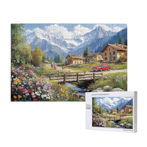 Puzzle Berg,Puzzle 2000 Teile Landschaft Holzpuzzle Erwachsene mit Geschenkbox und Poster,Schwieriges,Unterhaltsames,Herausforderndes,Geeignet für Anfänger ab 14 Jahren,Geschenke für Frauen M-932 Puzzle Berg,Puzzle 2000 Teile Landschaft Holzpuzzle Erwachsene mit Geschenkbox und Poster,Schwieriges,Unterhaltsames,Herausforderndes,Geeignet für Anfänger ab 14 Jahren,Geschenke für Frauen M-932 von Yeogcohe