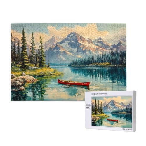 Puzzle Berg,Puzzle 4000 Teile Landschaft Holzpuzzle Erwachsene mit Geschenkbox und Poster,Schwieriges,Unterhaltsames,Herausforderndes,Geeignet für Anfänger ab 14 Jahren,Geschenke für Frauen M-190 Puzzle Berg,Puzzle 4000 Teile Landschaft Holzpuzzle Erwachsene mit Geschenkbox und Poster,Schwieriges,Unterhaltsames,Herausforderndes,Geeignet für Anfänger ab 14 Jahren,Geschenke für Frauen M-190 von Yeogcohe