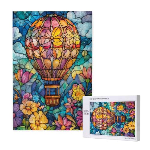 Puzzle Blume,Puzzle 1000 Teile Heißluftballon Holzpuzzle Erwachsene mit Geschenkbox,Schwieriges,Unterhaltsames,Herausforderndes,Geeignet für Anfänger ab 14 Jahren,Geschenke für Männer/Frauen M-1810 Puzzle Blume,Puzzle 1000 Teile Heißluftballon Holzpuzzle Erwachsene mit Geschenkbox,Schwieriges,Unterhaltsames,Herausforderndes,Geeignet für Anfänger ab 14 Jahren,Geschenke für Männer/Frauen M-1810 von Yeogcohe