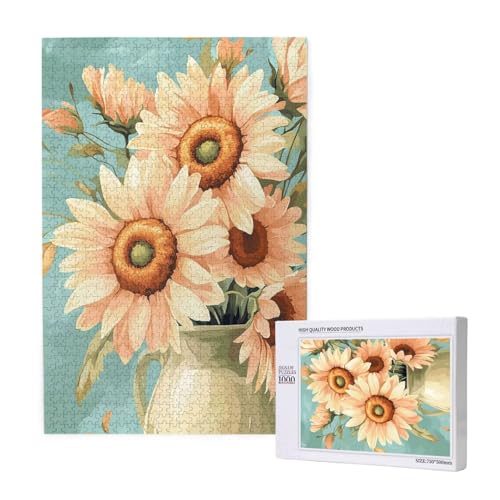 Puzzle Blume,Puzzle 1000 Teile Schmetterling Holzpuzzle Erwachsene mit Geschenkbox,Schwieriges,Unterhaltsames,Herausforderndes,Geeignet für Anfänger ab 14 Jahren,Geschenke für Männer/Frauen M-1682 Puzzle Blume,Puzzle 1000 Teile Schmetterling Holzpuzzle Erwachsene mit Geschenkbox,Schwieriges,Unterhaltsames,Herausforderndes,Geeignet für Anfänger ab 14 Jahren,Geschenke für Männer/Frauen M-1682 von Yeogcohe