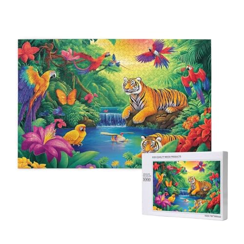 Puzzle Blume,Puzzle 1000 Teile Tiger Holzpuzzle Erwachsene mit Geschenkbox und Poster,Schwieriges,Unterhaltsames,Herausforderndes,Geeignet für Anfänger ab 14 Jahren,Geschenke für Männer/Frauen M-444 Puzzle Blume,Puzzle 1000 Teile Tiger Holzpuzzle Erwachsene mit Geschenkbox und Poster,Schwieriges,Unterhaltsames,Herausforderndes,Geeignet für Anfänger ab 14 Jahren,Geschenke für Männer/Frauen M-444 von Yeogcohe