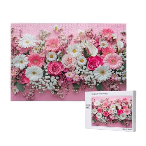 Puzzle Blume,Puzzle 2000 Teile Muttertag Holzpuzzle Erwachsene mit Geschenkbox und Poster,Schwieriges,Unterhaltsames,Herausforderndes,Geeignet für Anfänger ab 14 Jahren,Geschenke für Frauen M-134 Puzzle Blume,Puzzle 2000 Teile Muttertag Holzpuzzle Erwachsene mit Geschenkbox und Poster,Schwieriges,Unterhaltsames,Herausforderndes,Geeignet für Anfänger ab 14 Jahren,Geschenke für Frauen M-134 von Yeogcohe