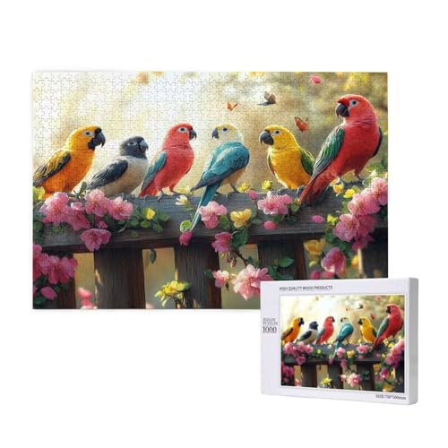 Puzzle Blume,Puzzle 2000 Teile Papagei Holzpuzzle Erwachsene mit Geschenkbox und Poster,Schwieriges,Unterhaltsames,Herausforderndes,Geeignet für Anfänger ab 14 Jahren,Geschenke für Männer/Frauen M-689 Puzzle Blume,Puzzle 2000 Teile Papagei Holzpuzzle Erwachsene mit Geschenkbox und Poster,Schwieriges,Unterhaltsames,Herausforderndes,Geeignet für Anfänger ab 14 Jahren,Geschenke für Männer/Frauen M-689 von Yeogcohe