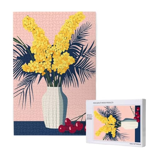 Puzzle Blume,Puzzle 300 Teile Einfachheit Holzpuzzle Erwachsene mit Geschenkbox,Schwieriges,Unterhaltsames,Herausforderndes,Geeignet für Anfänger ab 14 Jahren,Geschenke für Männer/Frauen M-1281 Puzzle Blume,Puzzle 300 Teile Einfachheit Holzpuzzle Erwachsene mit Geschenkbox,Schwieriges,Unterhaltsames,Herausforderndes,Geeignet für Anfänger ab 14 Jahren,Geschenke für Männer/Frauen M-1281 von Yeogcohe
